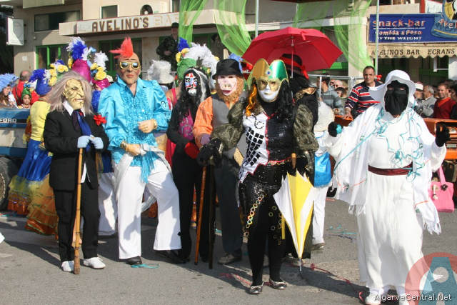 Tradição do Carnaval em Quarteira , Loulé e Alte 2014