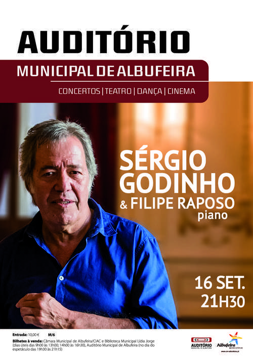 Sérgio Godinho e Filipe Raposo atuam juntos em Albufeira