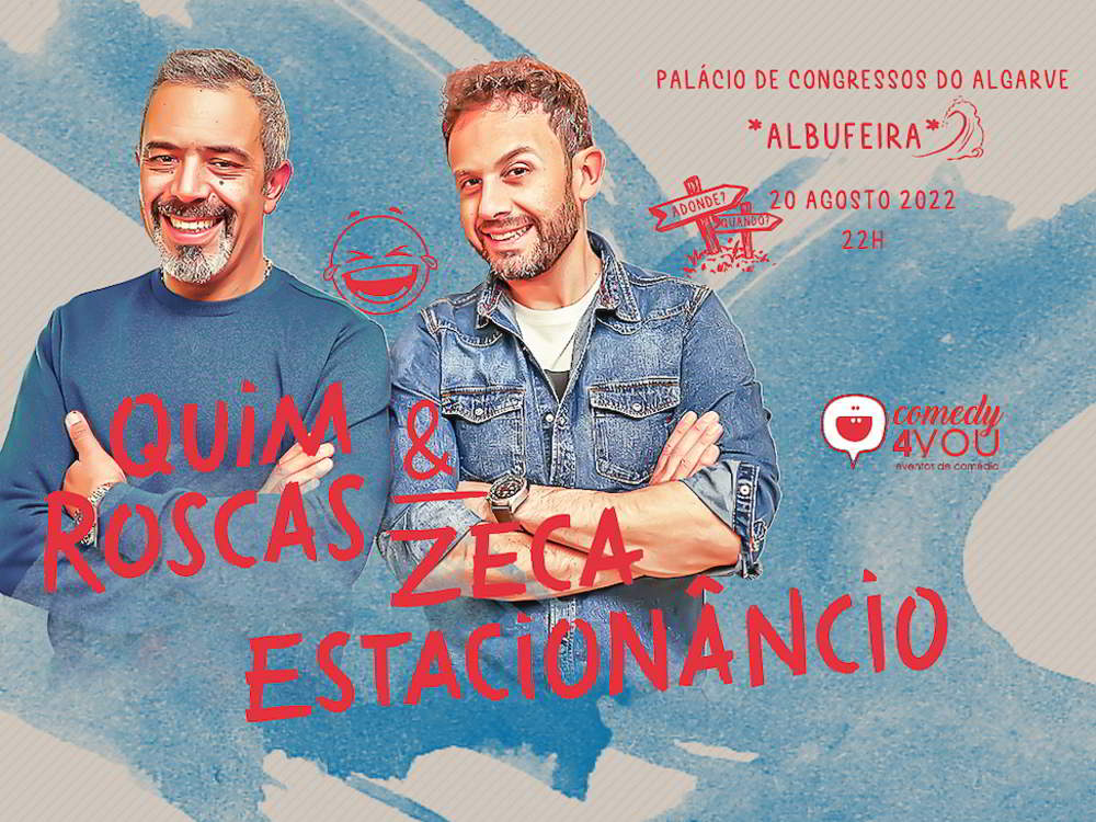 Quim e Zeca com humor no Palácio de Congressos