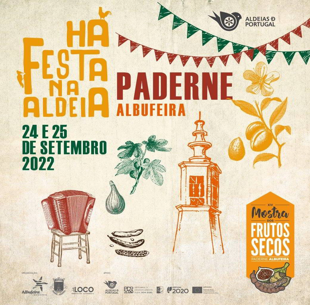 Programa da Festa na Aldeia de Paderne
