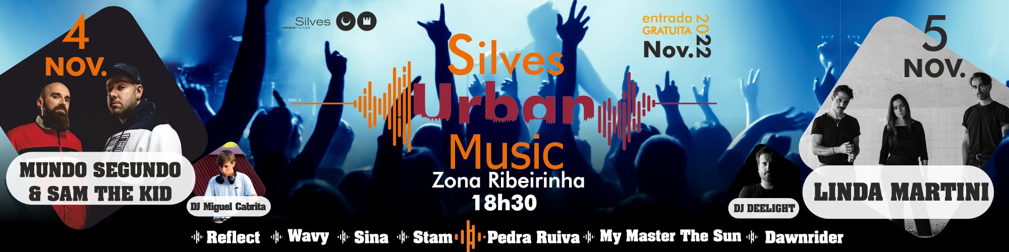 Programa 2 dias de Silves Urban Music